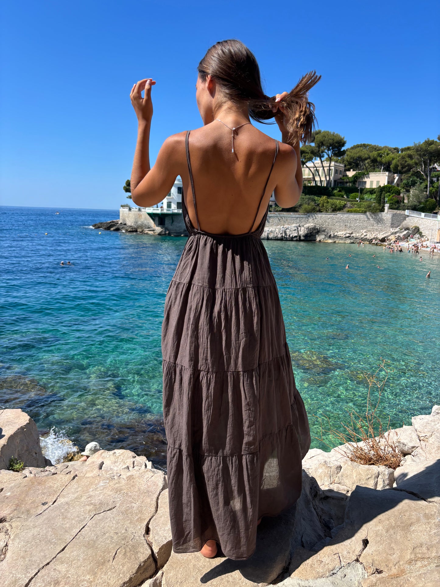 Robe AMARA Chocolat