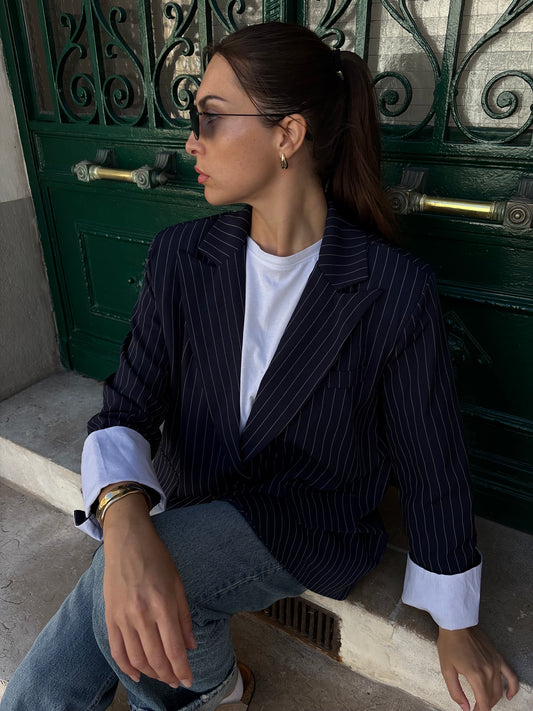 Blazer THEA bleu marine