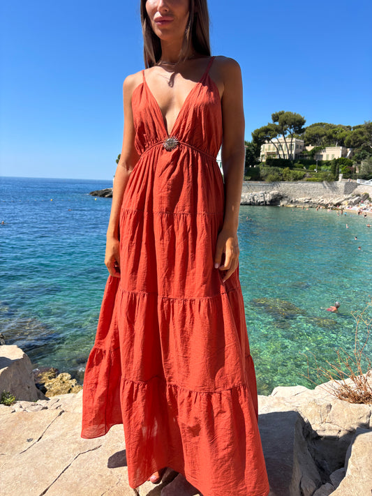 Robe AMARA Terracotta