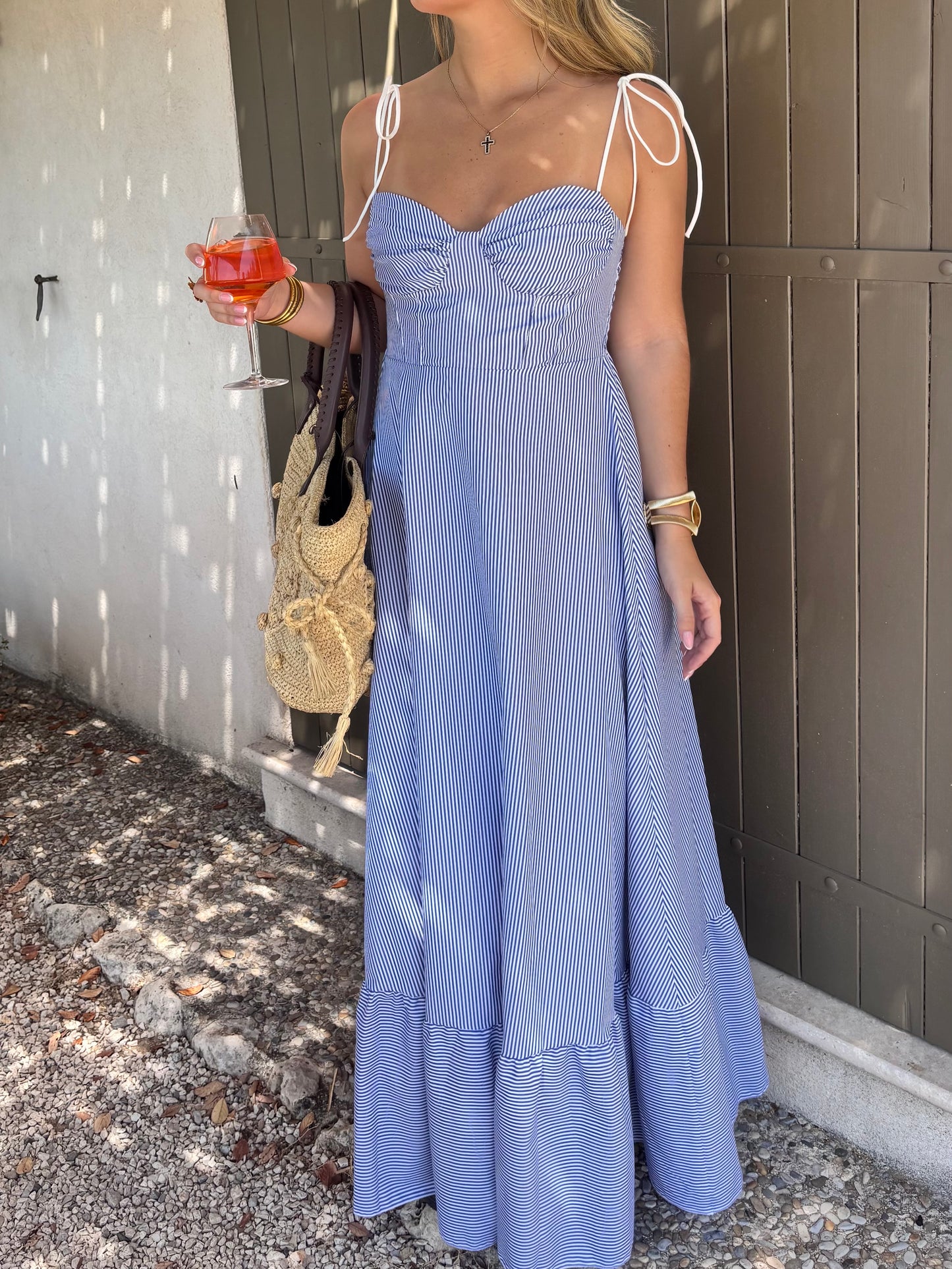 Robe ANGELINA rayée