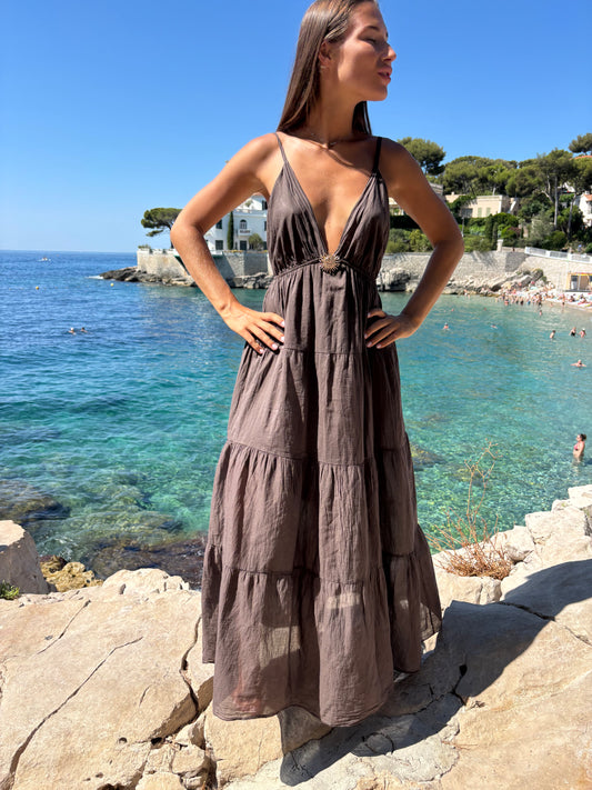Robe AMARA Chocolat