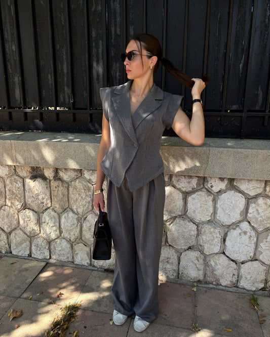 Ensemble tailleur NOVA gris