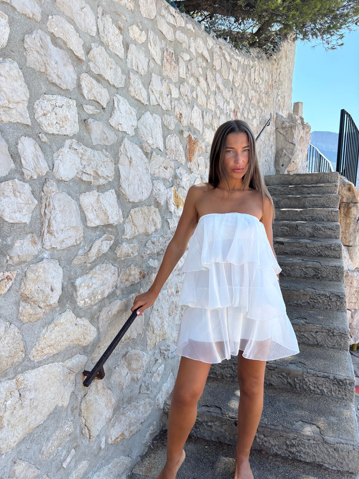 Robe à volants CHIARA