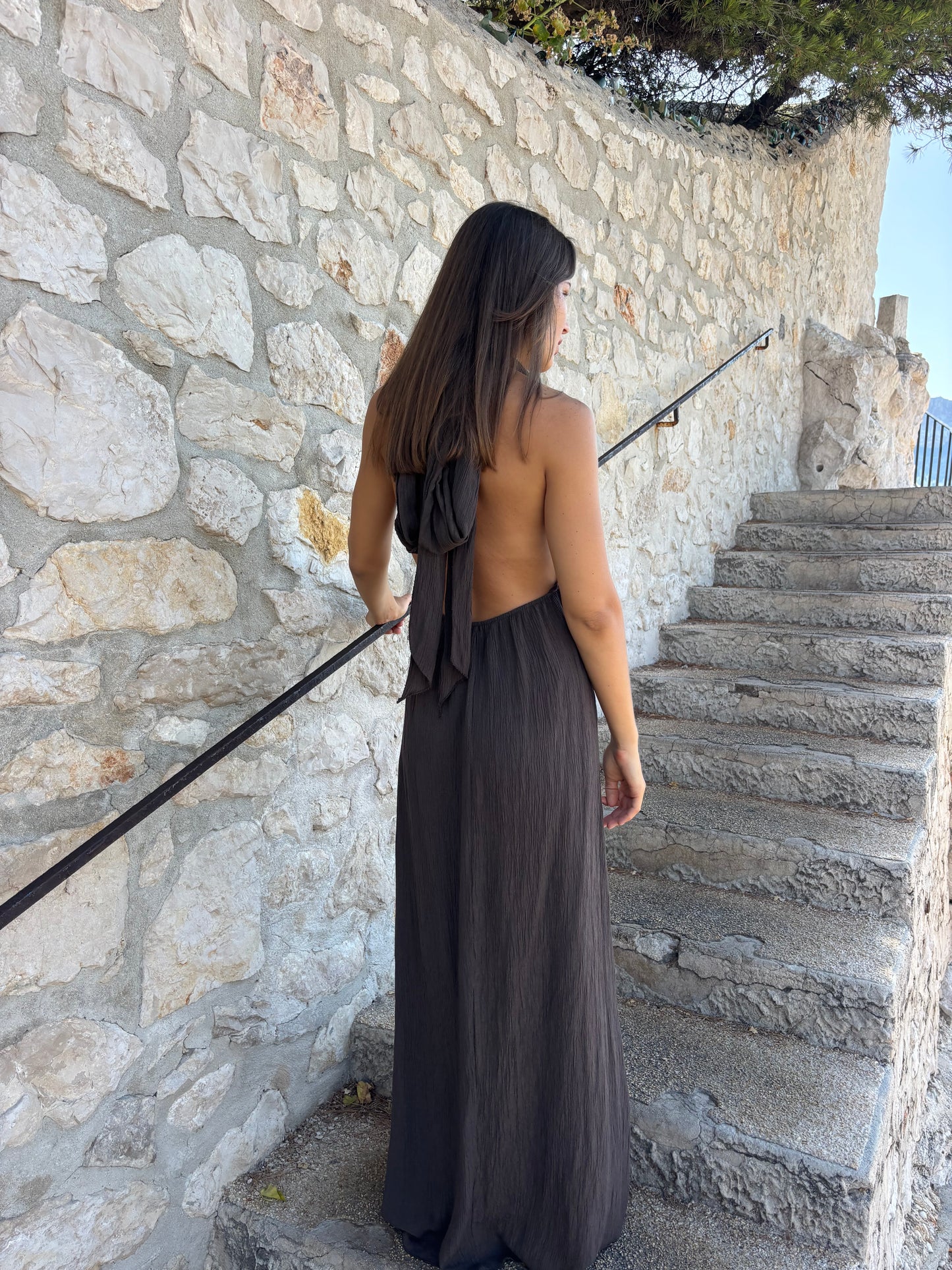 Robe AURA chocolat