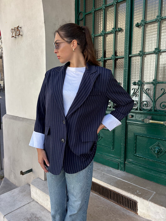 Blazer THEA bleu marine