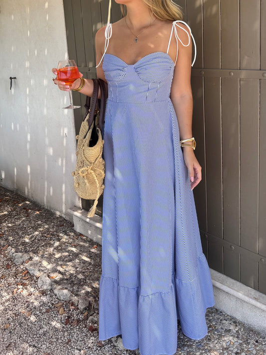 Robe ANGELINA rayée