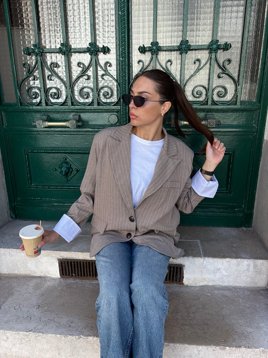 Blazer THEA taupe
