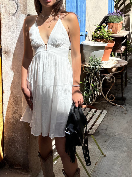 Robe dos nu BELLA - courte