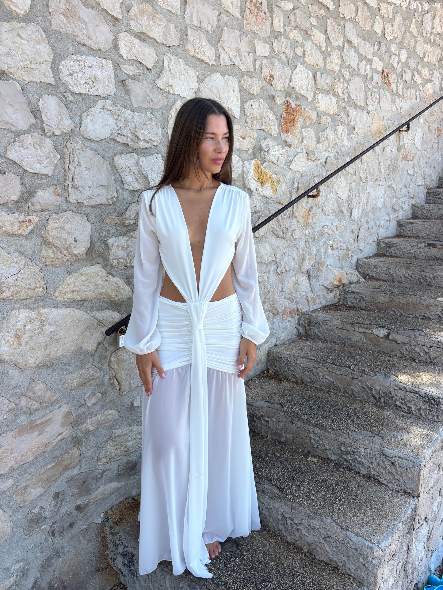 Robe CAMERON blanche