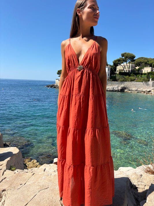 Robe AMARA Terracotta